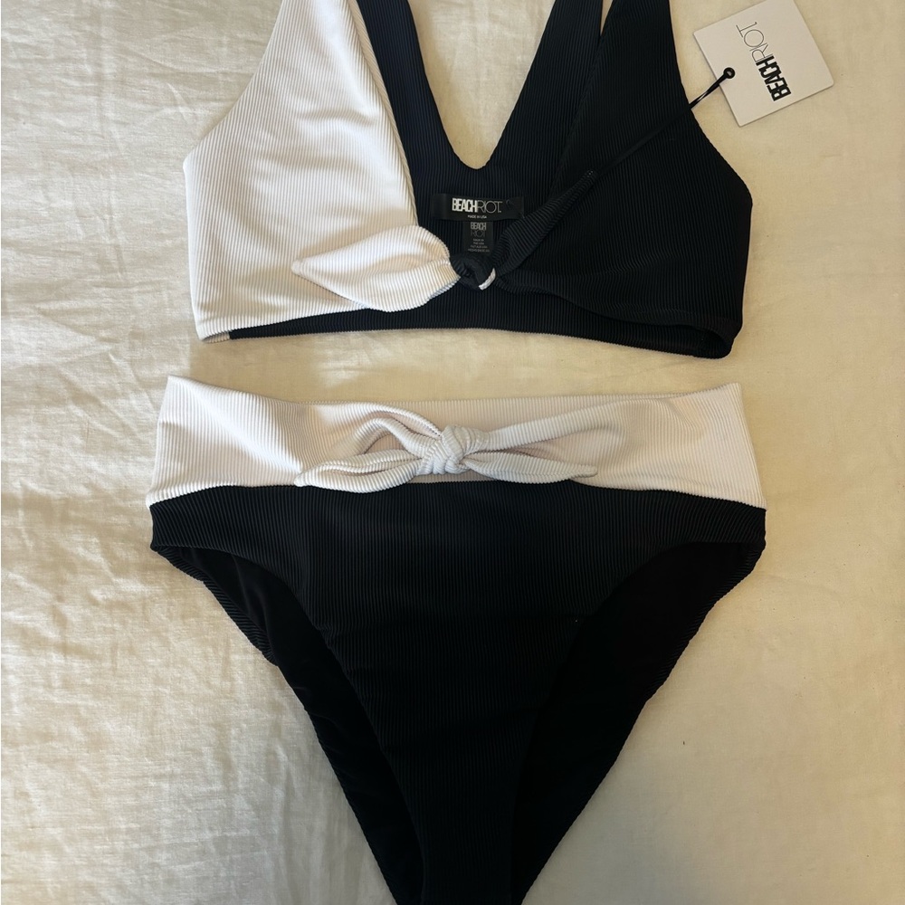 Beach Riot Colorblock Bikini Set